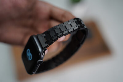 Stainless Steel Metal Chain Strap For Apple Watch 44MM 45MM 46MM Series 4 5 6 7 8 9 10 11 (SE 2 3 Gen)