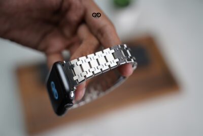 Stainless Steel Metal Chain Strap For Apple Watch 44MM 45MM 46MM Series 4 5 6 7 8 9 10 11 (SE 2 3 Gen)