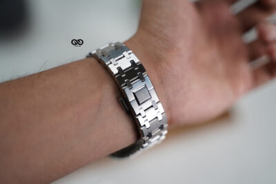 Stainless Steel Metal Chain Strap For Apple Watch 44MM 45MM 46MM Series 4 5 6 7 8 9 10 11 (SE 2 3 Gen)