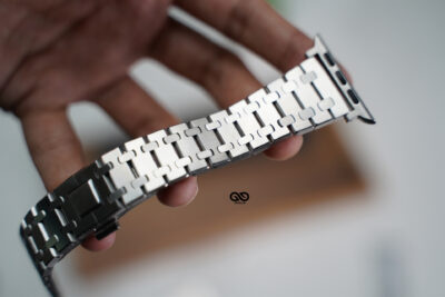 Stainless Steel Metal Chain Strap For Apple Watch 44MM 45MM 46MM Series 4 5 6 7 8 9 10 11 (SE 2 3 Gen)