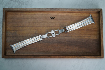 Stainless Steel Metal Chain Strap For Apple Watch 44MM 45MM 46MM Series 4 5 6 7 8 9 10 11 (SE 2 3 Gen)