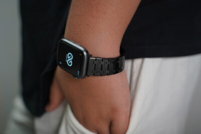 Stainless Steel Metal Chain Strap For Apple Watch 44MM 45MM 46MM Series 4 5 6 7 8 9 10 11 (SE 2 3 Gen)