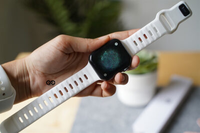 White Waterproof Silicone Sports Bands for Apple Watch 42MM 41MM 40MM Series 4 5 6 7 8 9 10 11 SE SE 2 Gen