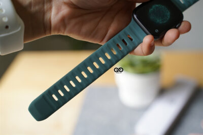 Sea Green Waterproof Silicone Sports Bands for Apple Watch 42MM 41MM 40MM Series 4 5 6 7 8 9 10 11 SE SE 2 Gen