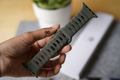 Ash Green Waterproof Silicone Sports Bands for Apple Watch 42MM 41MM 40MM Series 4 5 6 7 8 9 10 SE SE 2 Gen