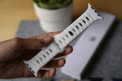 White Waterproof Silicone Sports Bands for Apple Watch 42MM 41MM 40MM Series 4 5 6 7 8 9 10 11 SE SE 2 Gen