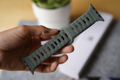 Waterproof Silicone Sports Bands for Apple Watch 44MM 45MM 46MM Series 4 5 6 7 8 9 10 11 (SE 2 3 Gen)