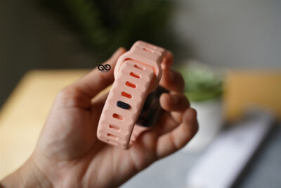 Pink Waterproof Silicone Sports Bands for Apple Watch 42MM 41MM 40MM Series 4 5 6 7 8 9 10 SE SE 2 Gen