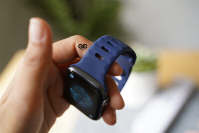 Deep Navy Waterproof Silicone Sports Bands for Apple Watch 42MM 41MM 40MM Series 4 5 6 7 8 9 10 11 SE SE 2 Gen