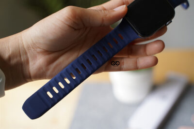 Waterproof Silicone Sports Bands for Apple Watch 44MM 45MM 46MM Series 4 5 6 7 8 9 10 11 (SE 2 3 Gen)