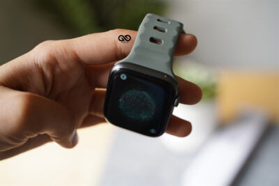 Ash Green Waterproof Silicone Sports Bands for Apple Watch 42MM 41MM 40MM Series 4 5 6 7 8 9 10 SE SE 2 Gen