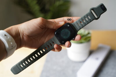 Ash Green Waterproof Silicone Sports Bands for Apple Watch 42MM 41MM 40MM Series 4 5 6 7 8 9 10 SE SE 2 Gen