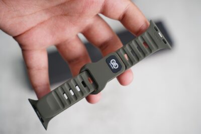 Waterproof Silicone Sports Bands for Apple Watch 44MM 45MM 46MM Series 4 5 6 7 8 9 10 11 (SE 2 3 Gen)