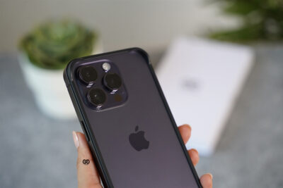 Black Fiber Bumper for iPhone 14 Pro Max (Bumper, not a Case)