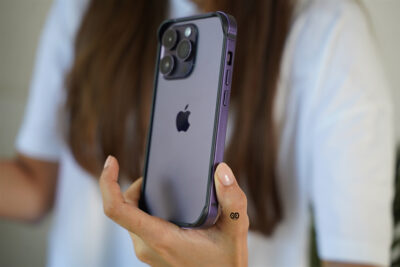 Deep Purple Fiber Bumper for iPhone 14 Pro (Bumper, not a Case) 46 Deep Purple Fiber Bumper for iPhone 14 Pro (Bumper, not a Case)