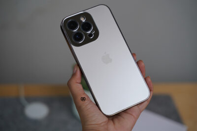 Matte Case with Chrome Border