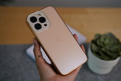 Matte Case with Chrome Border