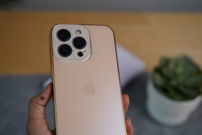 Matte Case with Chrome Border