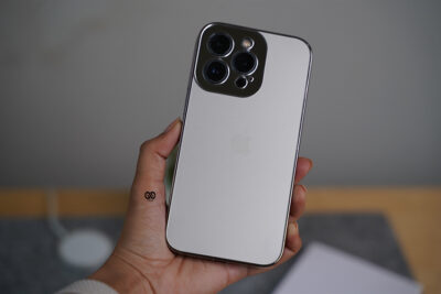 Matte Case with Chrome Border