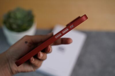 Red Ultra Thin Case for iPhone 14 Plus