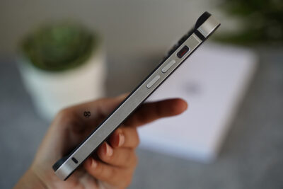 Silver Fiber Bumper for iPhone 14 Pro (Bumper, not a Case)