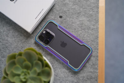 Iridescent Tactical Defense Case For iPhone 14 Pro