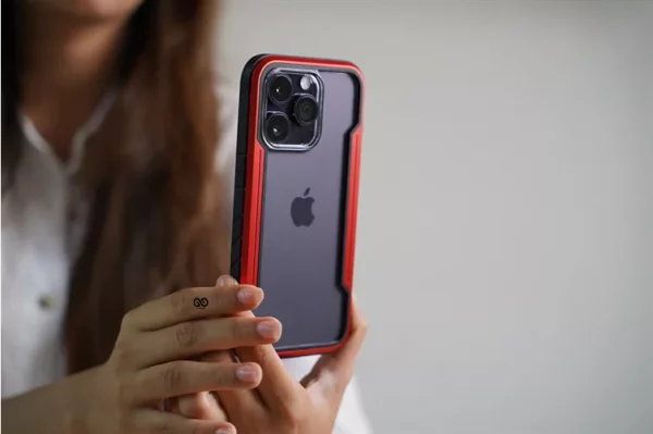 Red Tactical Defense Case For iPhone 14 Pro