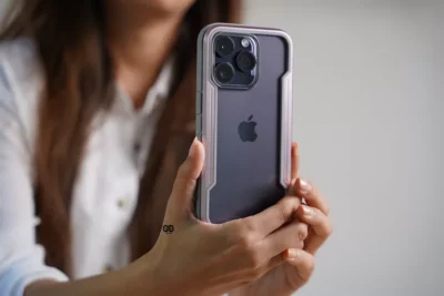 Lemonade Pink Tactical Defense Case For iPhone 14 Pro Max