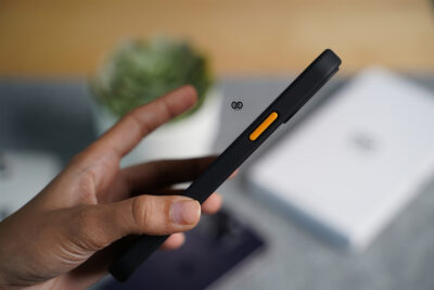 Black Transparent Drop Proof Sleek Case for iPhone 12
