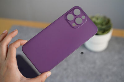 Deep Purple Ultra Thin Slim Case for iPhone 14 Pro Max