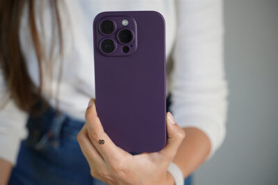 Deep Purple Ultra Thin Slim Case for iPhone 14 Pro Max