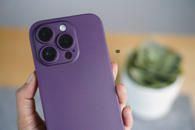 Deep Purple Ultra Thin Slim Case for iPhone 14 Pro Max