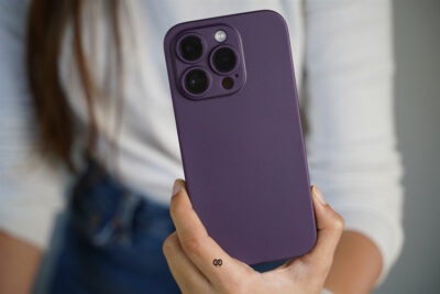Deep Purple Ultra Thin Slim Case for iPhone 14 Pro Max
