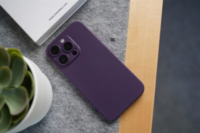 Deep Purple Ultra Thin Slim Case for iPhone 14 Pro Max