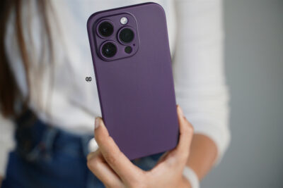 Deep Purple Ultra Thin Slim Case for iPhone 14 Pro Max