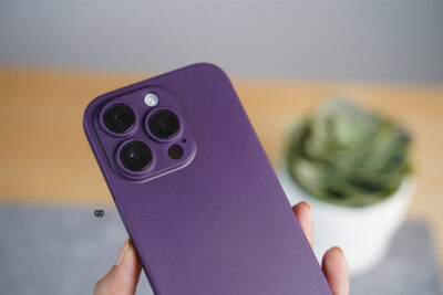 Deep Purple Ultra Thin Slim Case for iPhone 14 Pro Max