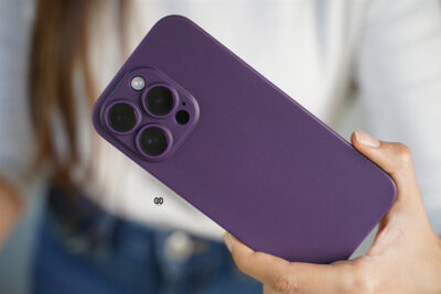 Deep Purple Ultra Thin Slim Case for iPhone 14 Pro Max