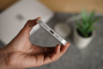 Frosted White Magsafe Ultra Thin Case for iPhone 14 Plus