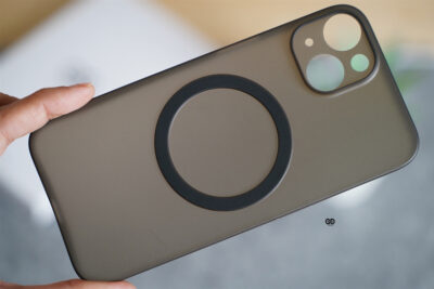 Gradient Black Magsafe Ultra Thin Case for iPhone 14