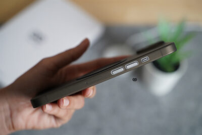 Gradient Black Magsafe Ultra Thin Case for iPhone 14