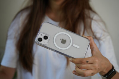 Magsafe Ultra Clear Transparent Glass Case for iPhone 14 Plus