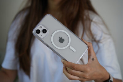 Magsafe Ultra Clear Transparent Glass Case for iPhone 14 Plus