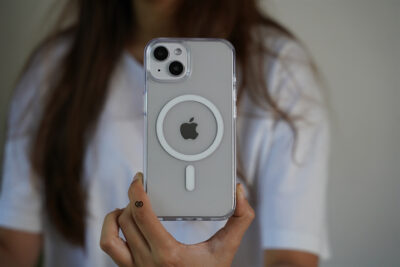 Magsafe Ultra Clear Transparent Glass Case for iPhone 14 Plus