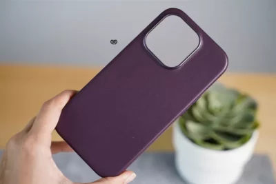 MagSafe Vegan Leather Case