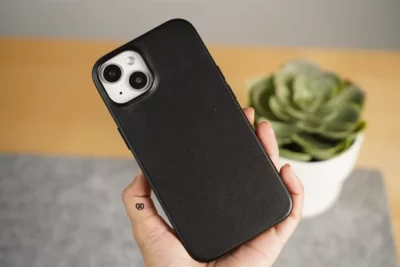 MagSafe Vegan Leather Case For iPhone 13 180 MagSafe Vegan Leather Case For iPhone 13