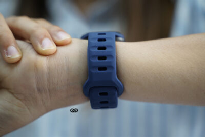 Deep Navy Waterproof Silicone Sports Bands for Apple Watch 42MM 41MM 40MM Series 4 5 6 7 8 9 10 11 SE SE 2 Gen