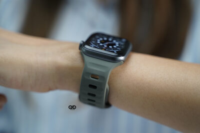 Waterproof Silicone Sports Bands for Apple Watch 44MM 45MM 46MM Series 4 5 6 7 8 9 10 11 (SE 2 3 Gen)