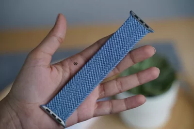 Braided Solo Loop For Apple Watch 44MM 45MM 46MM Series 4 5 6 7 8 9 10 11 (SE 2 3 Gen)