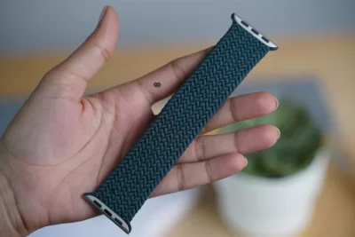 Braided Solo Loop For Apple Watch 44MM 45MM 46MM Series 4 5 6 7 8 9 10 11 (SE 2 3 Gen)