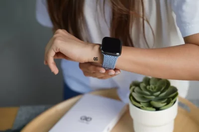 Braided Solo Loop For Apple Watch 44MM 45MM 46MM Series 4 5 6 7 8 9 10 11 (SE 2 3 Gen)